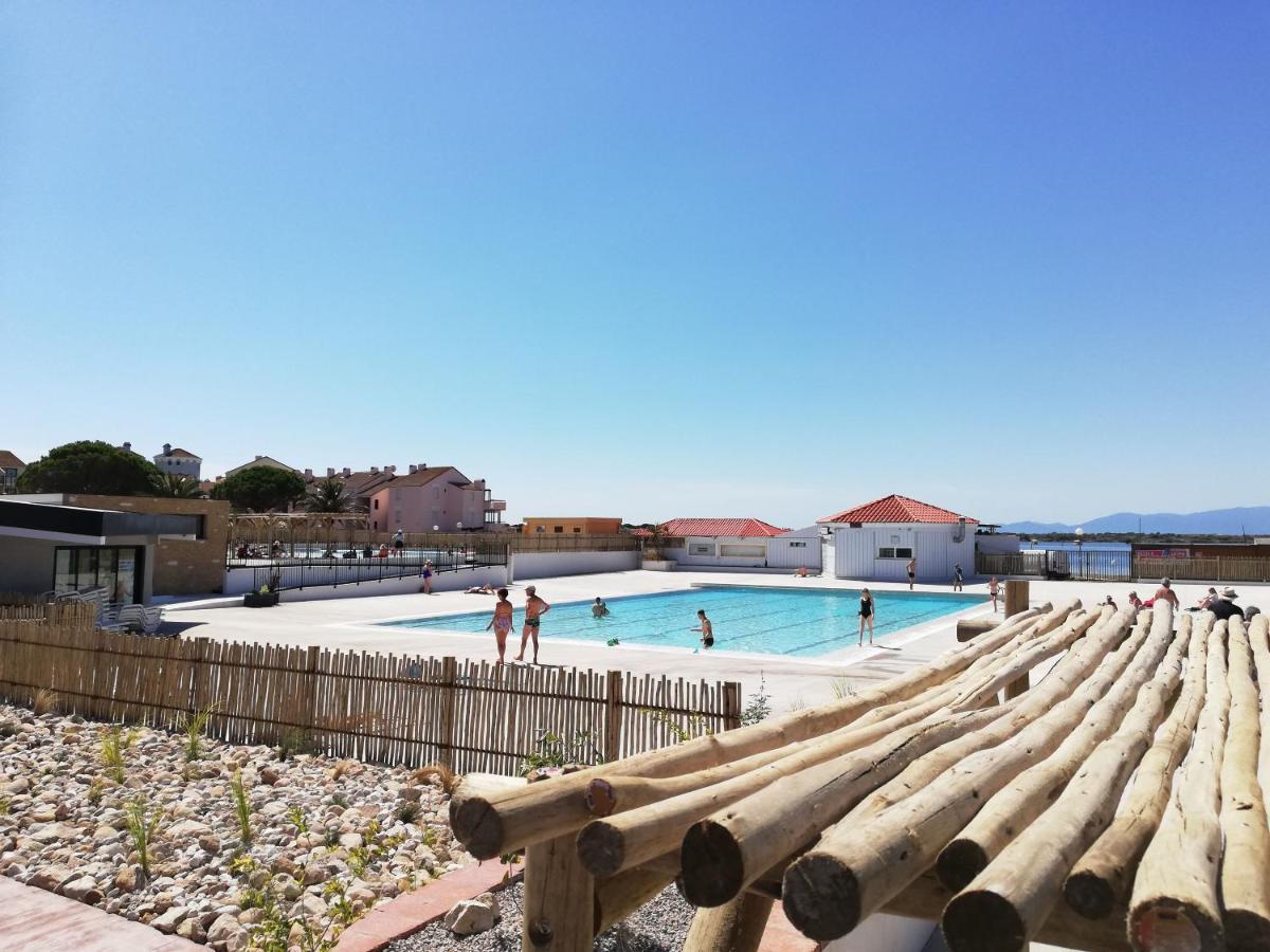 Appartement Tout Confort A Cap Coudalere Avec Vue Magnifique Sur Le Canigou Au Bord Du Lac - Check In Automatise - Parking Gratuit - Aire De Jeux D'Enfants - Le Barcarès Eksteriør bilde